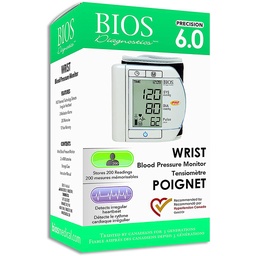 [40000010083] BIOS Diagnostic Precision Series 6.0 Wrist Blood Pressure Monitor - W100