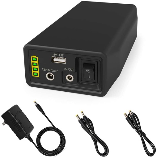 [40000010174] 12V Battery Pack, Rechargeable Air Travel Approved (Runs Travel CPAP Machines, Nebulizers and more) includes cord kit