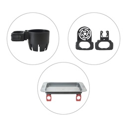 [40000010551] Escape Rollator Accessory Kit (Escape Tray, Cane Holder and Cup Holder)