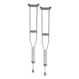 [40000010612] Hugo Comfort Max Lightweight Aluminum Crutches Youth