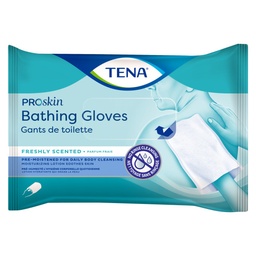 [40000010740] Tena ProSkin Bathing Gloves, Lightly Scented, Pkg. of 5