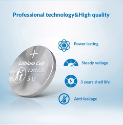 [40000011291] 1225 3V Lithium Button Cell Battery