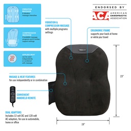 [40000011695] Compression Air and Vibration Back Support