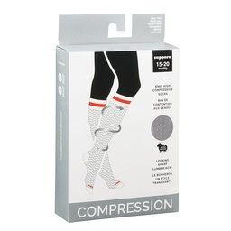 15-20mmHg THERMAL MERINO WOOL COMPRESSION SOCKS