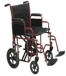 [40000012008] Heavy Duty Bariatric Transport Chair -  22&quot; Wide