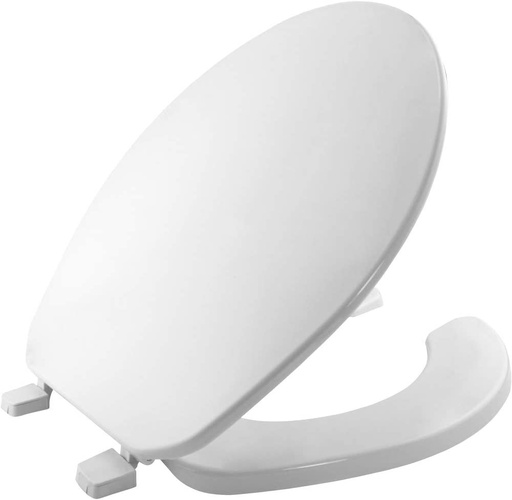 [40000012010] Bemis 75 000 Round Open Front Toilet Seat, White