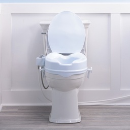 [40000012337] Raised Toilet Seat with Bidet (Warm Water Model)
