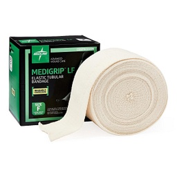 [40000012413] Elastic Tubular Support Bandage Size F, for Large Knees, Medium Thighs (4&quot; x 11 yards)