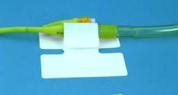 [40000013507] CATH-SECURE MULTI-PURPOSE TUBE HOLDER 2 3/4IN WRAP TAB, 3IN x 1 1/4IN