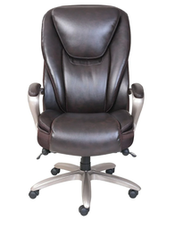 [40000013739] Big and Tall Executive Chair - Brown (400lbs capacity)