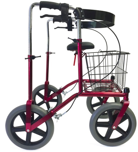 [40000015977] Bariatric Reinforced Rollator Walker (606 lb. Weight Cap.)
