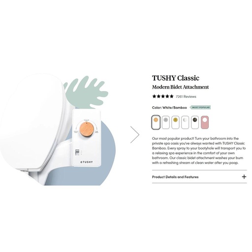 [40000020544] Portable Electric Bidet Sprayer, 2.5L Capacity, Rechargeable, Black and White